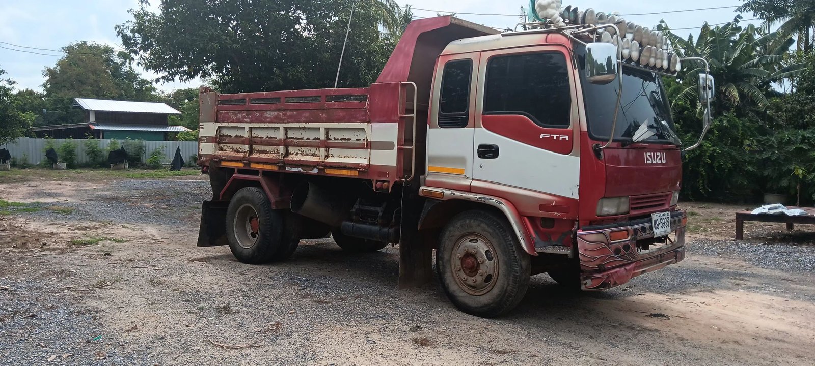 ขายรถ 6 ล้อดั้ม isuzu 195