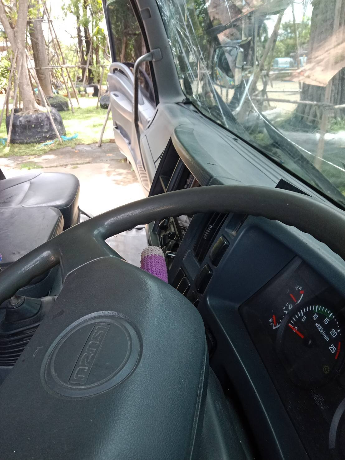 ขายรถพ่วงแม่ลูกดั้ม isuzu 360