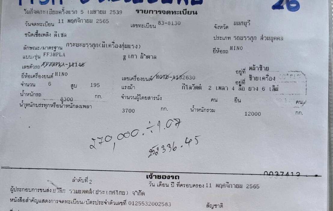 ขายรถหกล้อติดเครนฮีโน่ 195 แรง ขายรถหกล้อติดเครนฮีโน่ 195 แรง