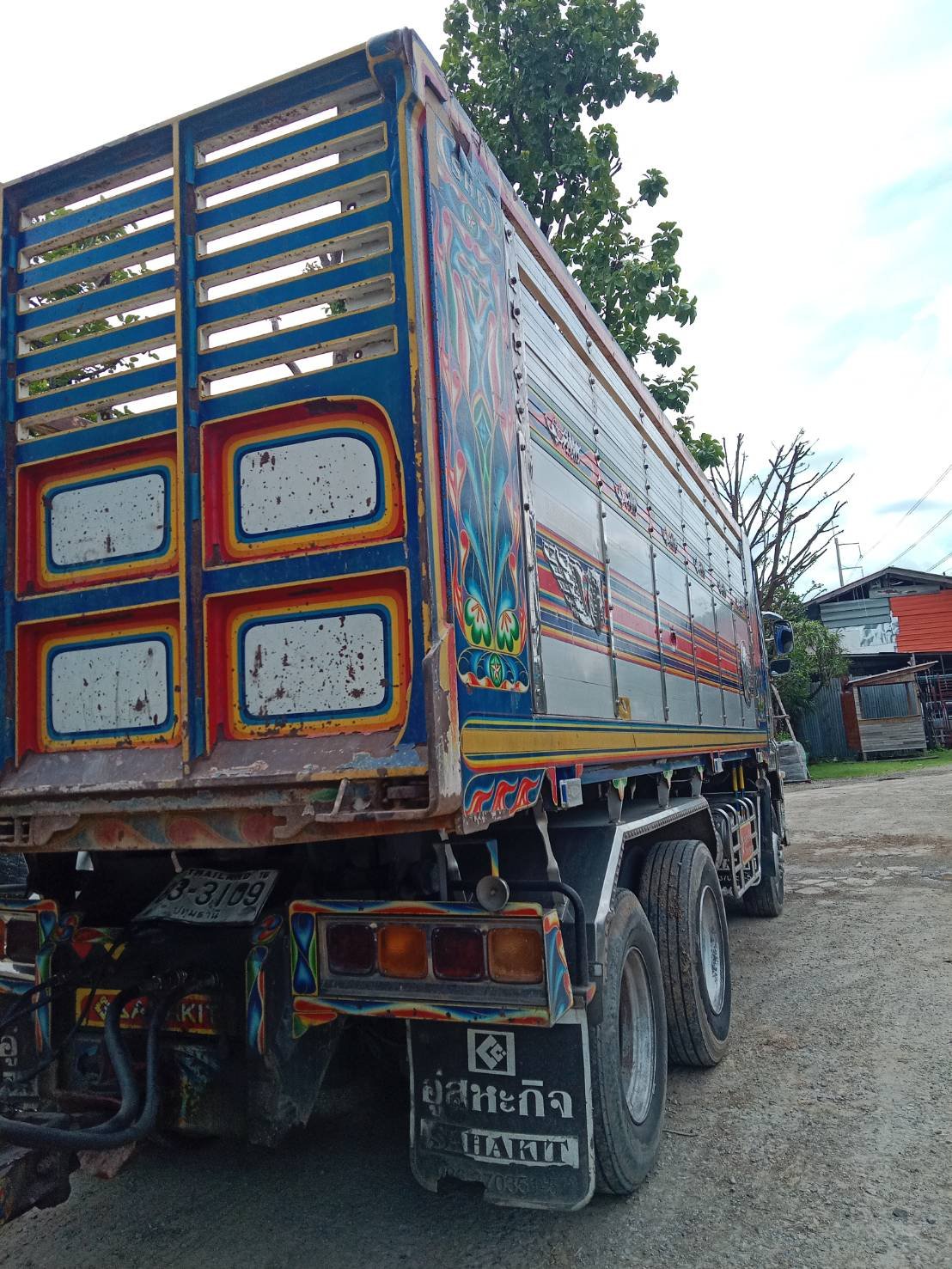 ขายรถพ่วงแม่ลูกดั้ม isuzu 360