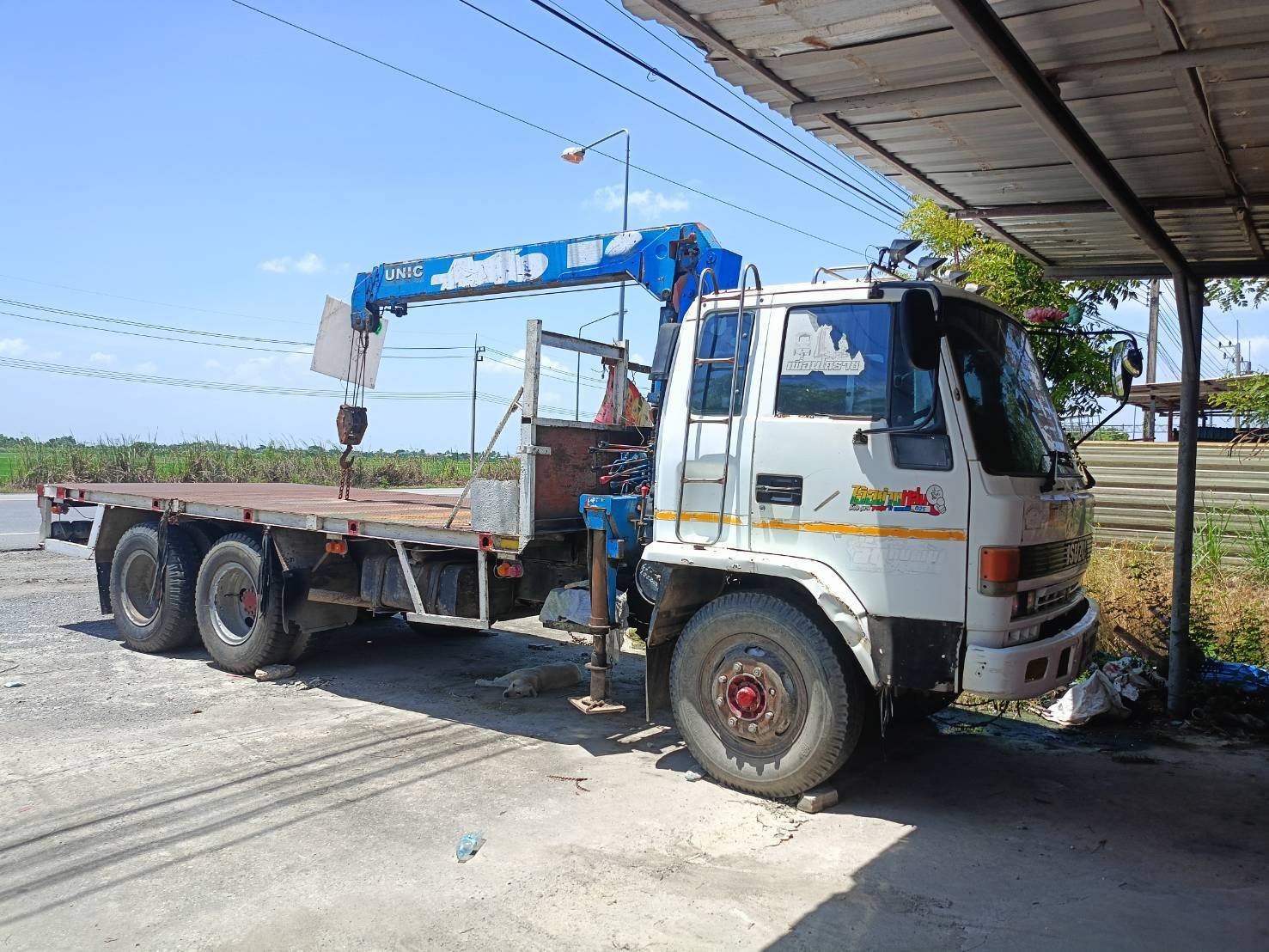 ขายรถสิบล้อติดเครน isuzu 175