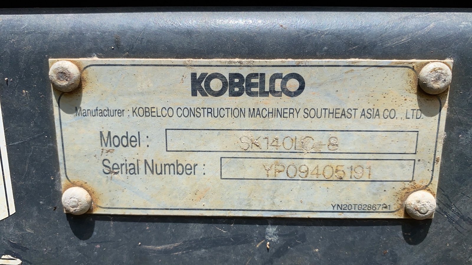 ขายรถ KOBELCO SK 140-8