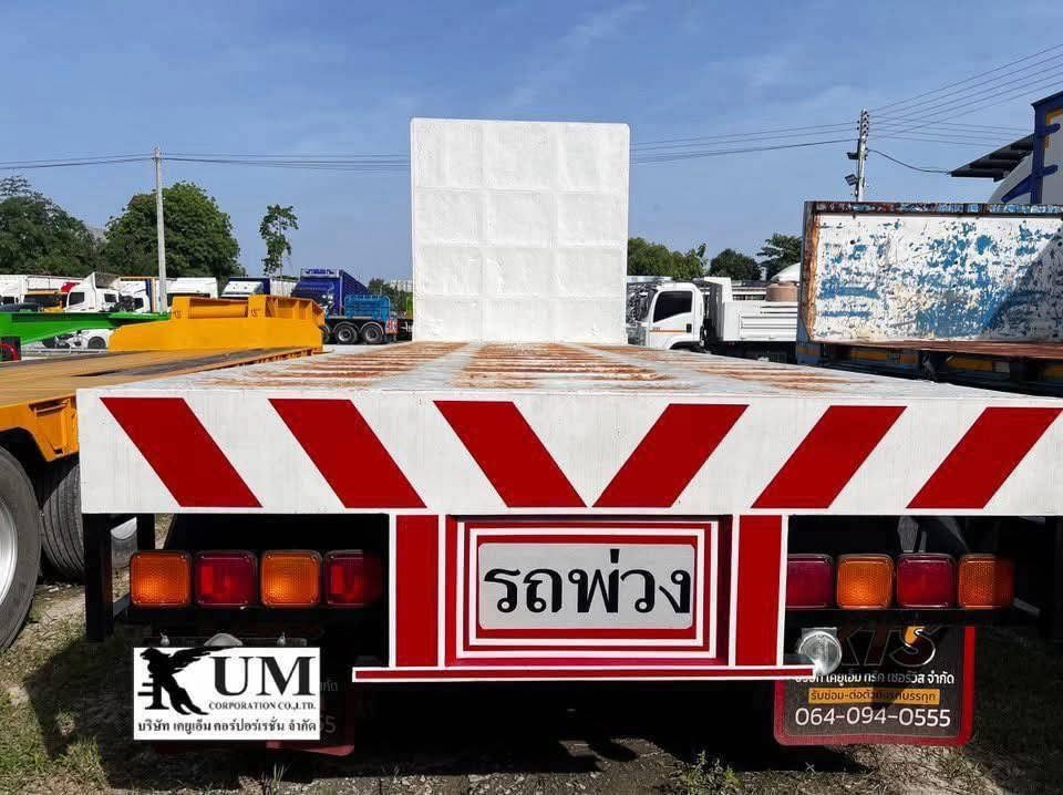 หางพื้นเรียบ สามเพลา อู่.ssk ปี 60 (3648)