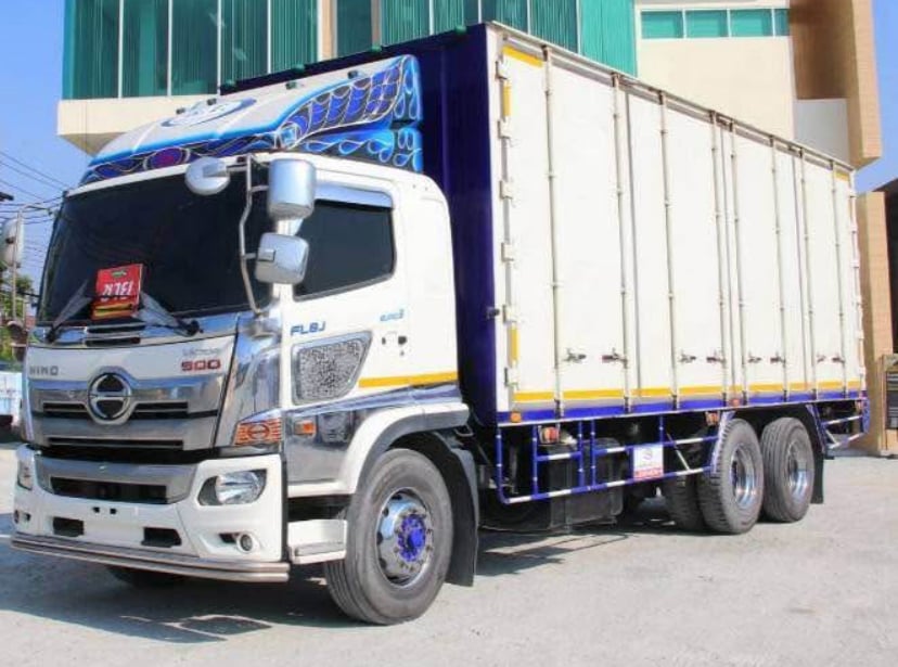 สิบล้อตู้สิบบาน HINO FL8J 260 แรง ปี 2564(6127)