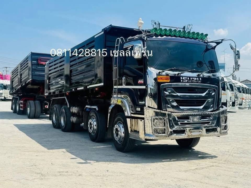 สิบสองล้อแท้ดั้มพ์ ISUZU FYH 360 + หางดั้มพ์ (3777 )(3778) สิบสองล้อแท้ดั้มพ์ ISUZU FYH 360 + หางดั้มพ์ (3777 )(3778)