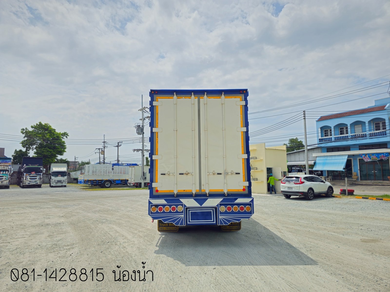 สิบสองล้อตู้หกบาน HINO GY2P 380 แรงม้า ปี 65 (2556)