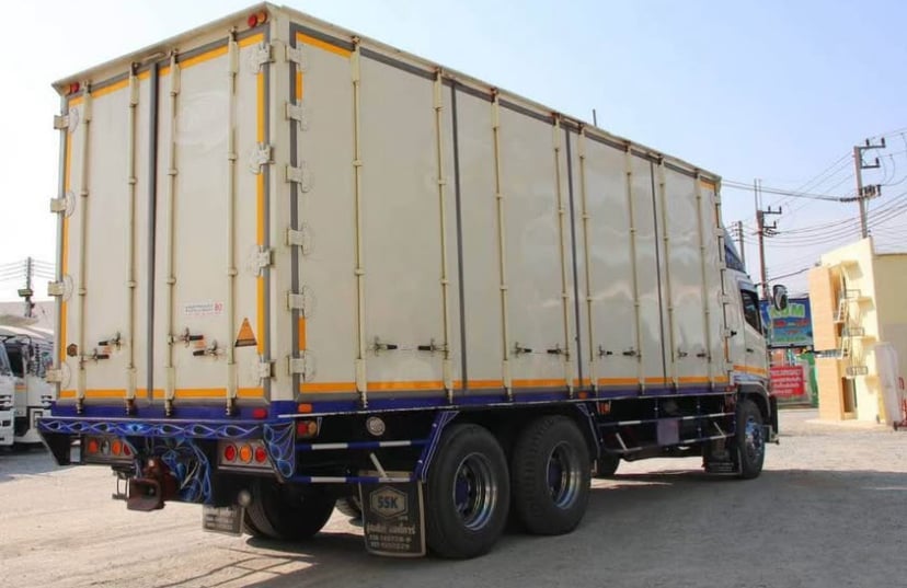 สิบล้อตู้สิบบาน HINO FL8J 260 แรง ปี 2564(6127)