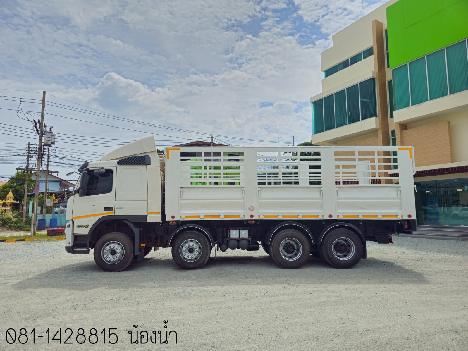 สิบสองล้อคอก Volvo FM 440 แรงม้า ปี 56 (2890)
