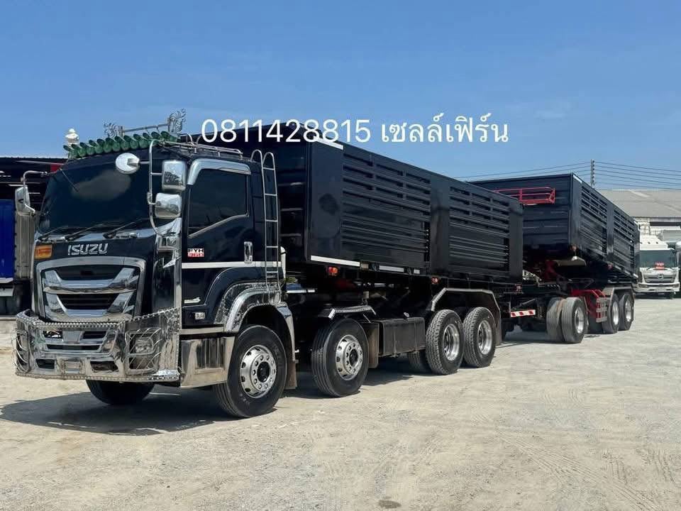 สิบสองล้อแท้ดั้มพ์ ISUZU FYH 360 + หางดั้มพ์ (3777 )(3778) สิบสองล้อแท้ดั้มพ์ ISUZU FYH 360 + หางดั้มพ์ (3777 )(3778)
