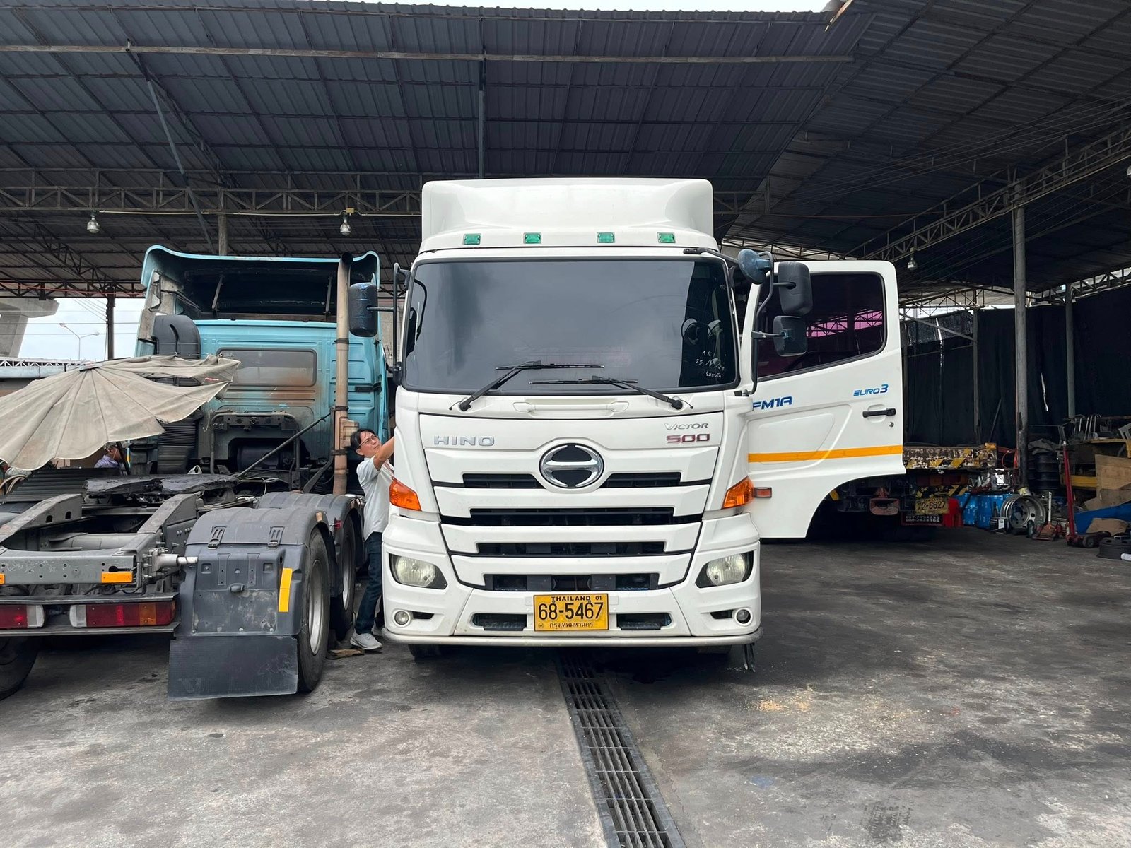 Hino Victor 344 ปี 60 ตามสภาพ 1,280,000 เงินสด 💥 เก็บงาน 1,380,000 แน๊นซได้ สดได้