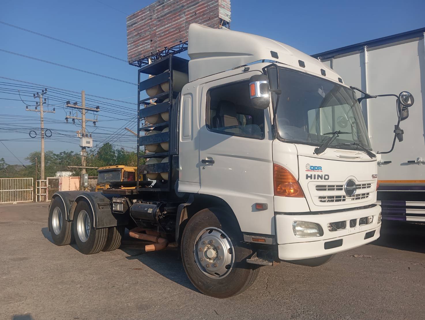 HINO FM1J 260 แก๊ส ปี2555