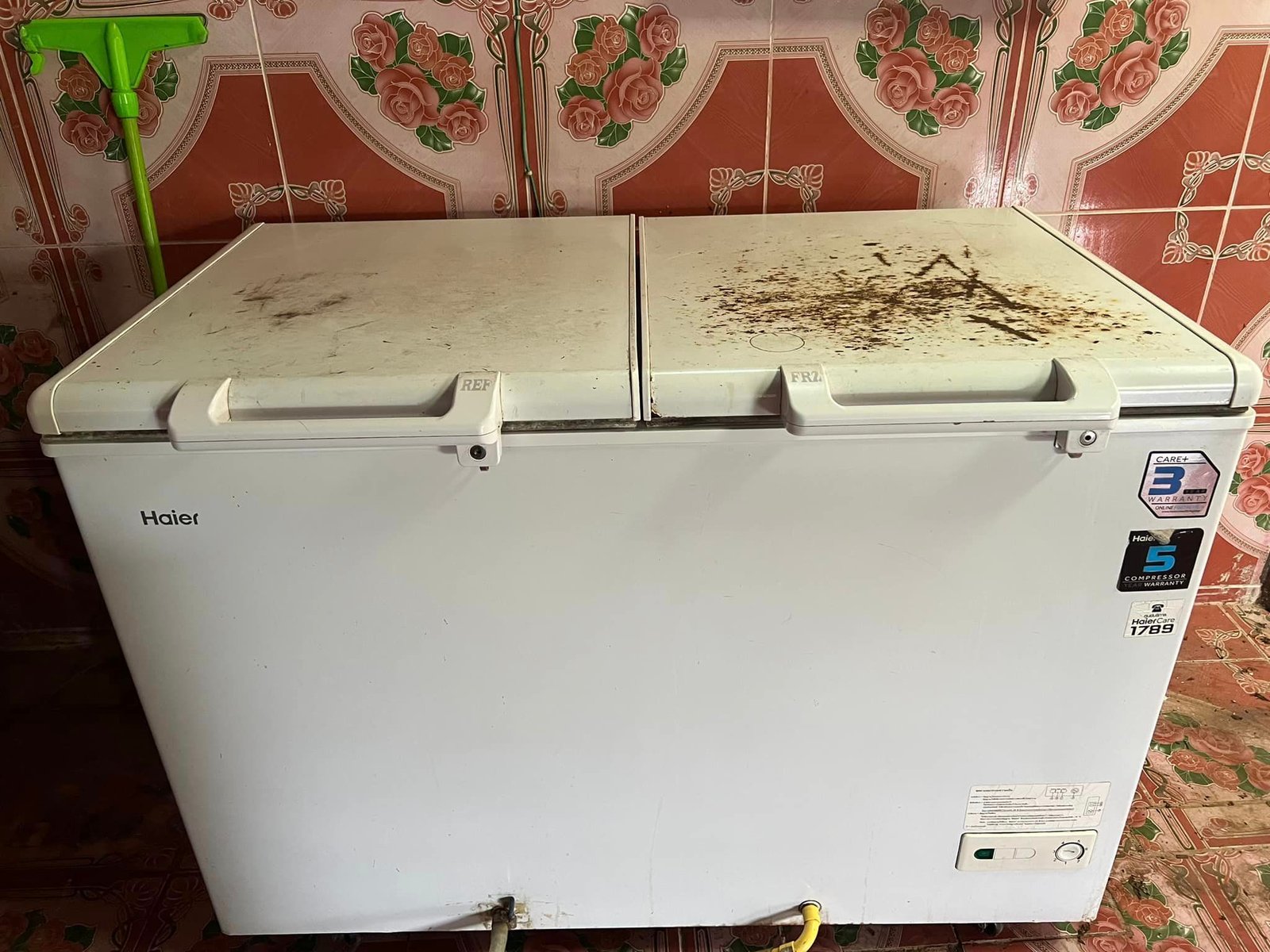 ตู้แช่แข็ง Haier รุ่น FCD395H-2 ปี 59