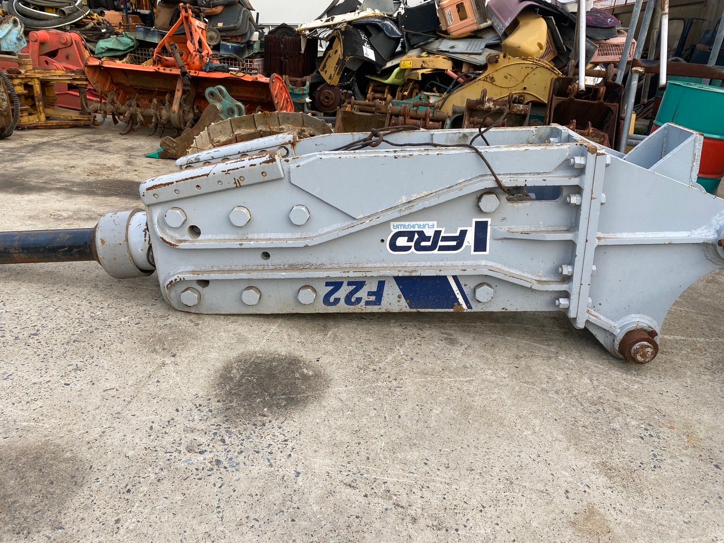 🇯🇵🚧 หัวเจาะ Furukawa F22 มือสองนำเข้าญี่ปุ่น เหมาะสำหรับใส่ PC200🚧🇯🇵