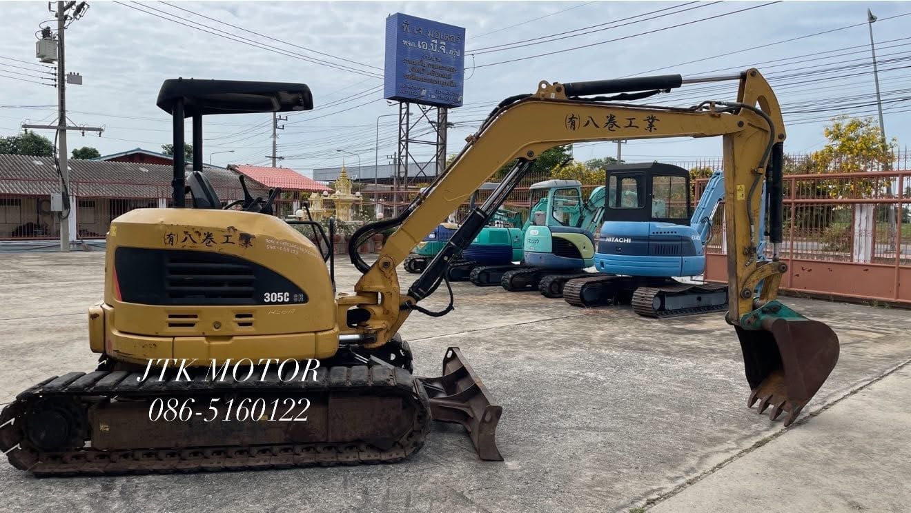 🇯🇵🚜 รถขุด CAT305C CR มือสอง นำเข้าจากญี่ปุ่น พร้อมใช้งาน🚜🇯🇵