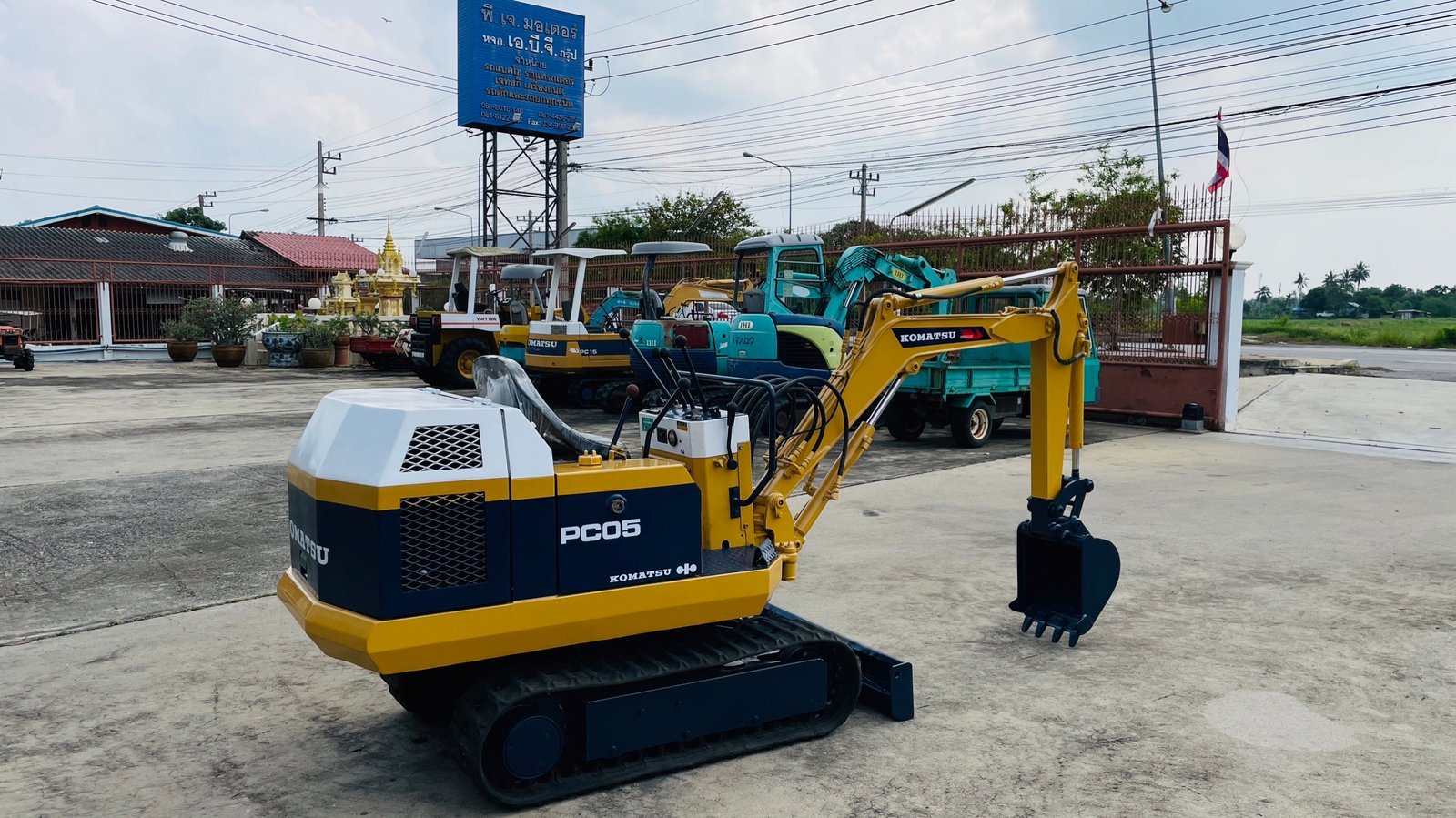 🇯🇵🚜รถขุดเล็ก Komatsu PC05 มือสอง นำเข้าจากญี่ปุ่น 🚜🇯🇵