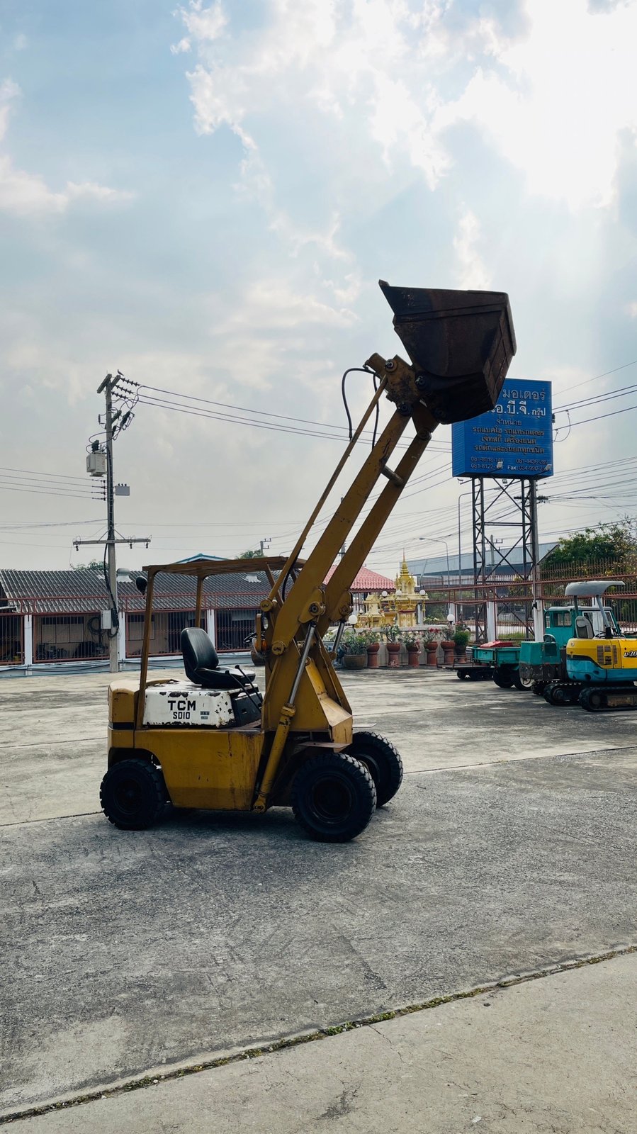 🇯🇵🚜รถตักหินตักทราย TCM SD10 มือสอง นำเข้าจากญี่ปุ่น🚜🇯🇵