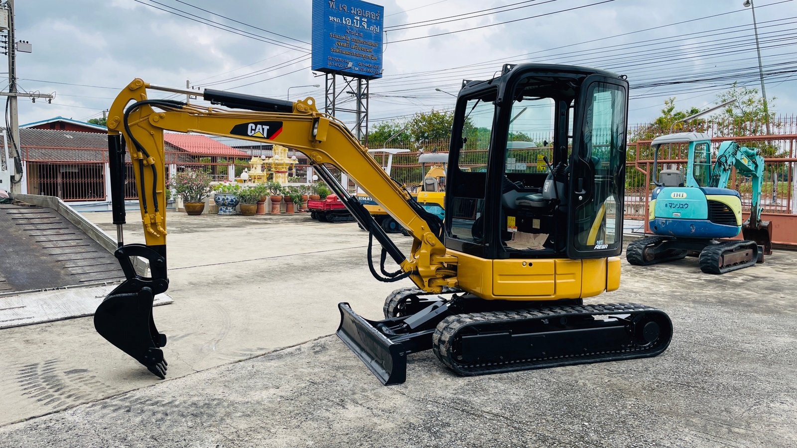 🇯🇵🚜รถขุด CAT 303C CR มีเก๋ง มือสอง นำเข้าจากญี่ปุ่น 🚜🇯🇵