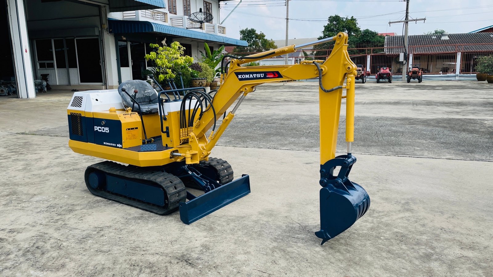 🇯🇵🚜รถขุดเล็ก Komatsu PC05 มือสอง นำเข้าจากญี่ปุ่น 🚜🇯🇵