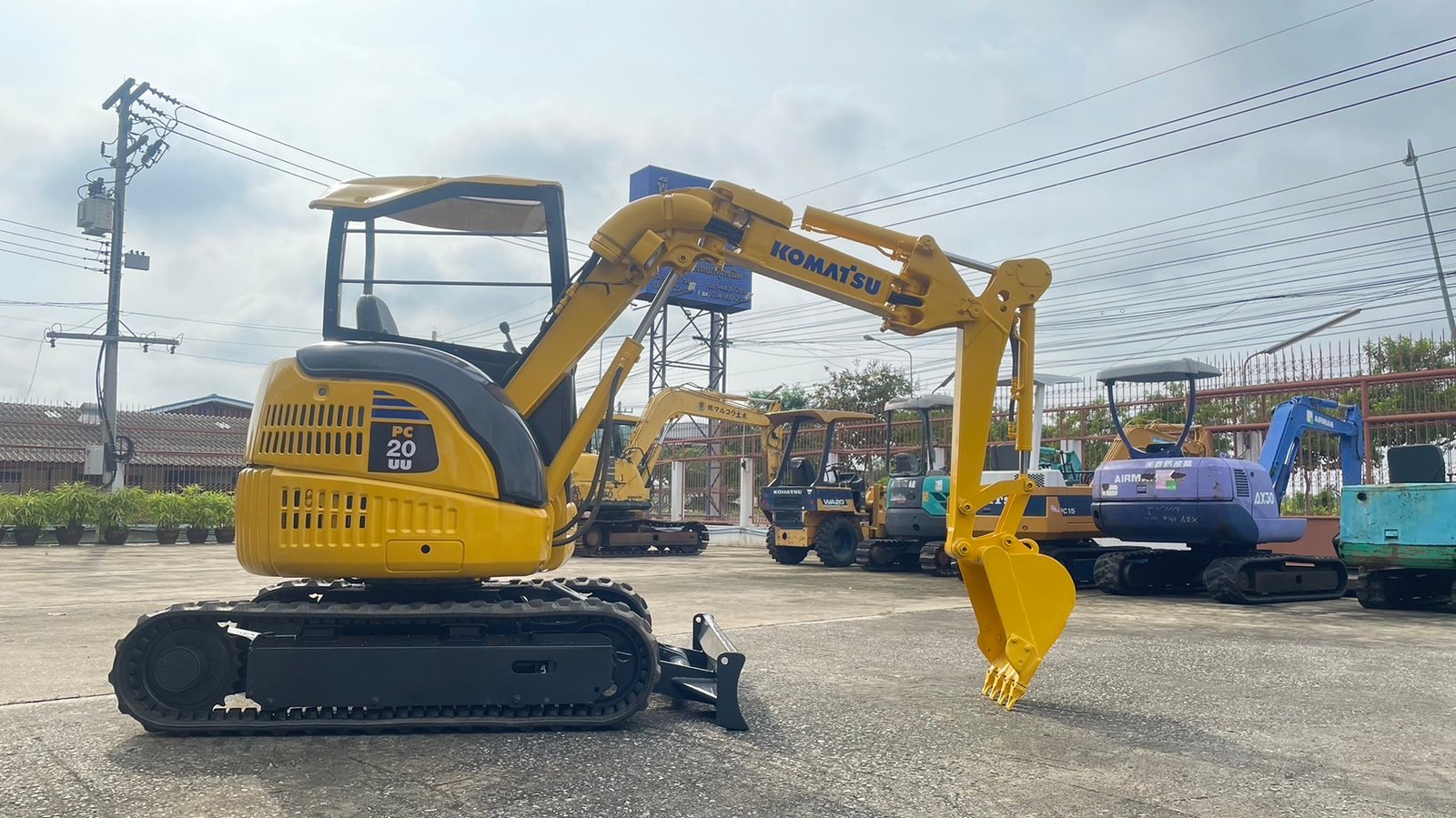 🇯🇵🚜รถขุด Komatsu PC20UU มือสอง นำเข้าจากญี่ปุ่น🚜🇯🇵