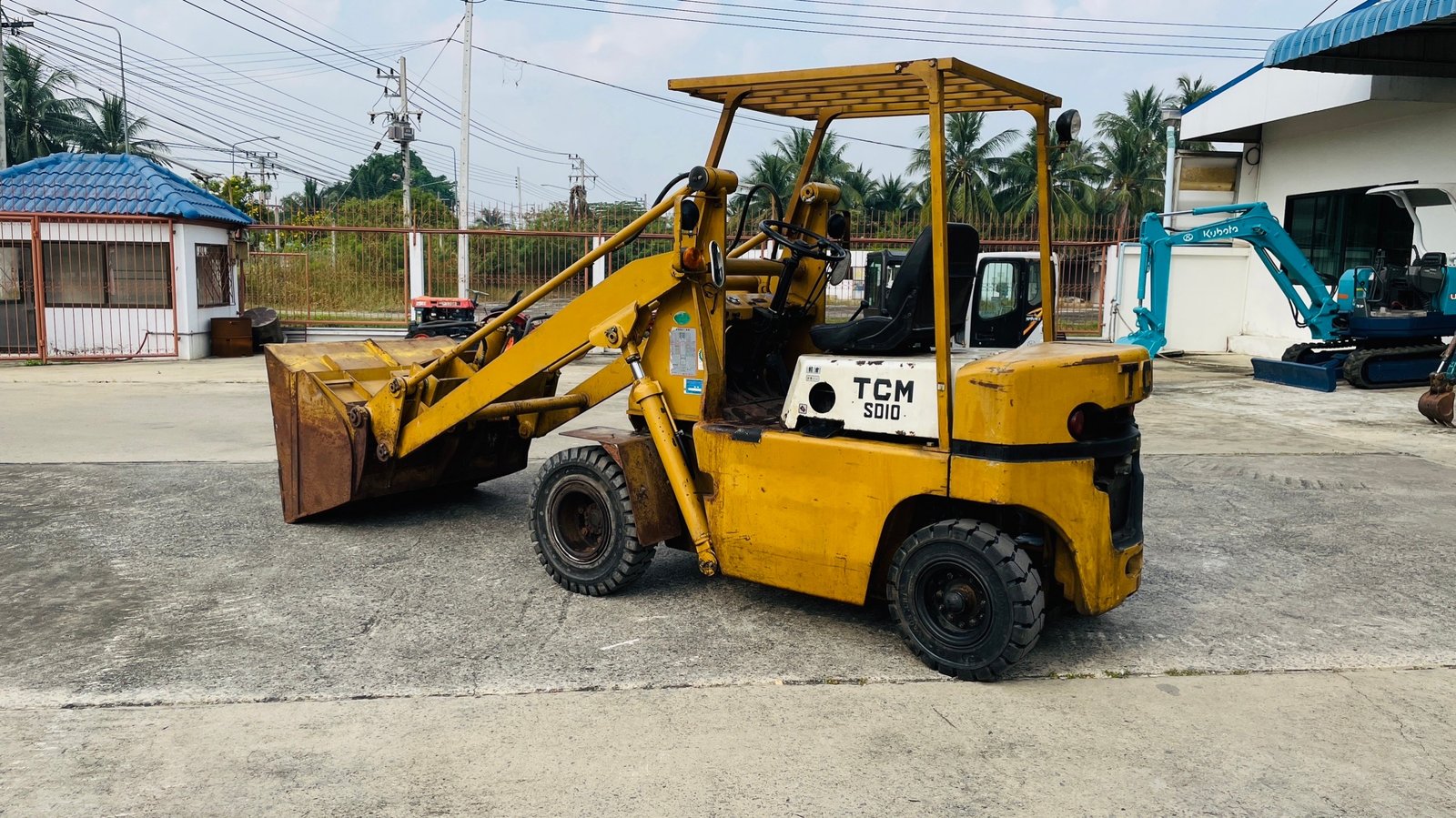 🇯🇵🚜รถตักหินตักทราย TCM SD10 มือสอง นำเข้าจากญี่ปุ่น🚜🇯🇵