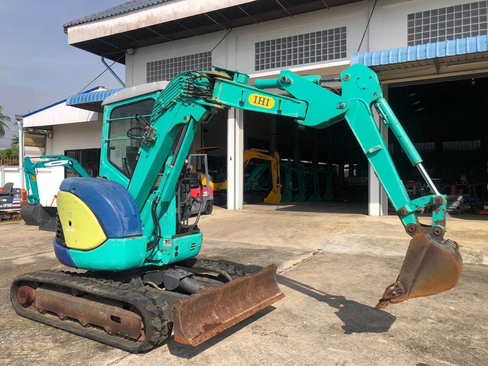 🇯🇵🚜รถขุด IHI 30VZ คอยู แทรคยาง🚜🇯🇵 มือสองญี่ปุ่น