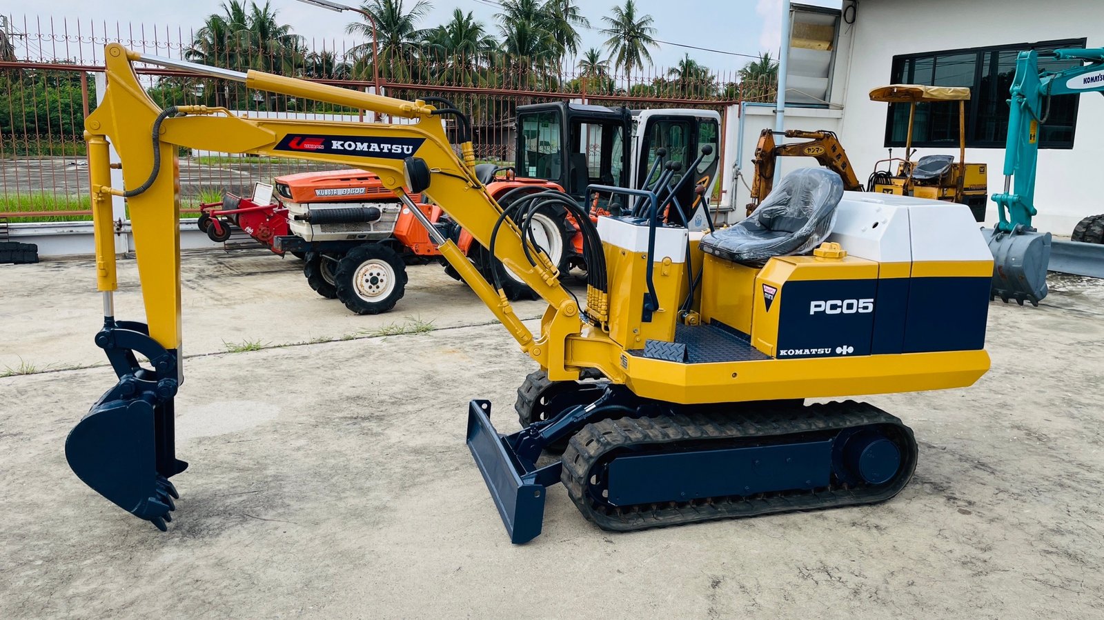 🇯🇵🚜รถขุดเล็ก Komatsu PC05 มือสอง นำเข้าจากญี่ปุ่น 🚜🇯🇵
