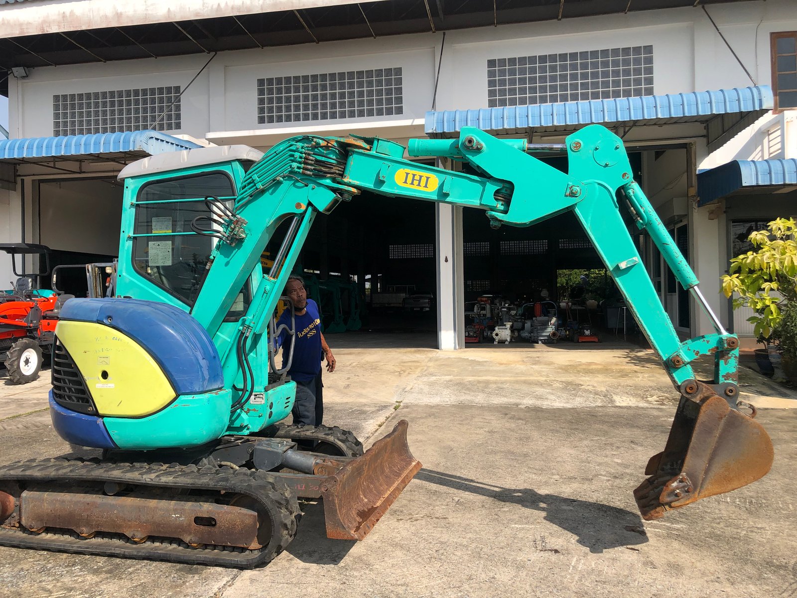 🇯🇵🚜รถขุด IHI 30VZ คอยู แทรคยาง🚜🇯🇵 มือสองญี่ปุ่น