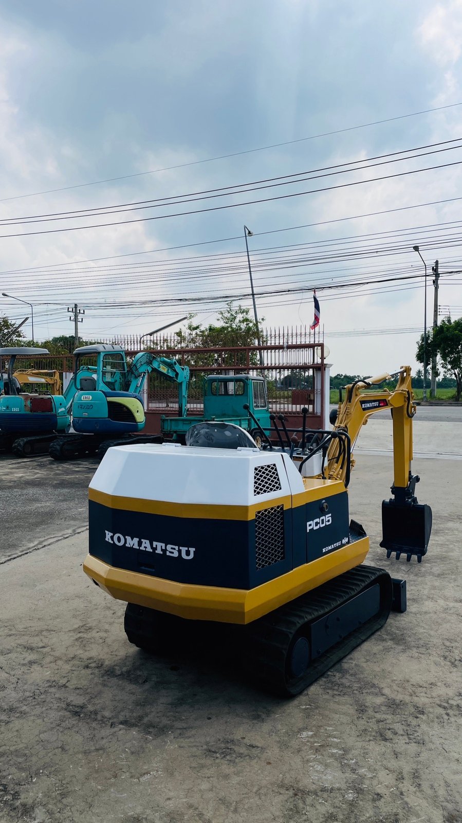 🇯🇵🚜รถขุดเล็ก Komatsu PC05 มือสอง นำเข้าจากญี่ปุ่น 🚜🇯🇵