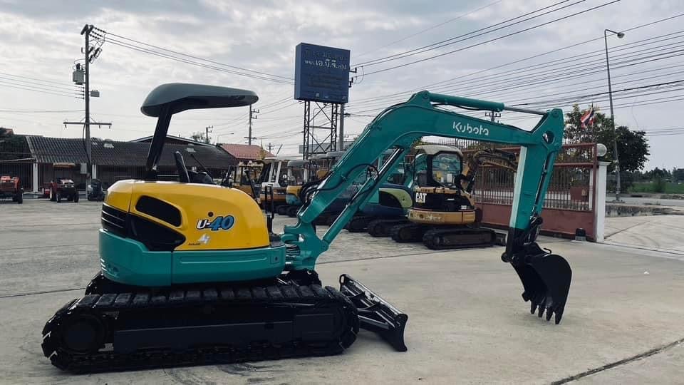 🇯🇵🚜รถขุด Kubota U40-3 มือสองนำเข้าจากญี่ปุ่น ตรวจเช็คสภาพ พร้อมใช้งาน🚜🇯🇵