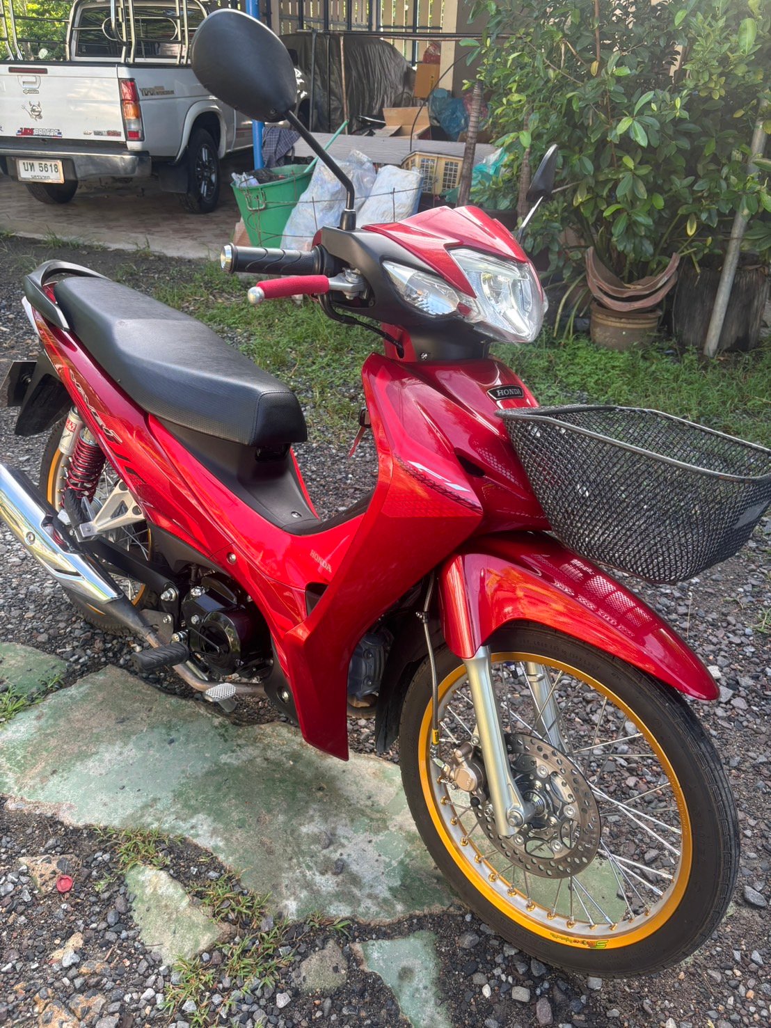 Honda wave110i ปี2021 ไมล์8000สตาร์ทมือ รถมือเดียว Honda wave110i ปี2021 ไมล์8000สตาร์ทมือ รถมือเดียว