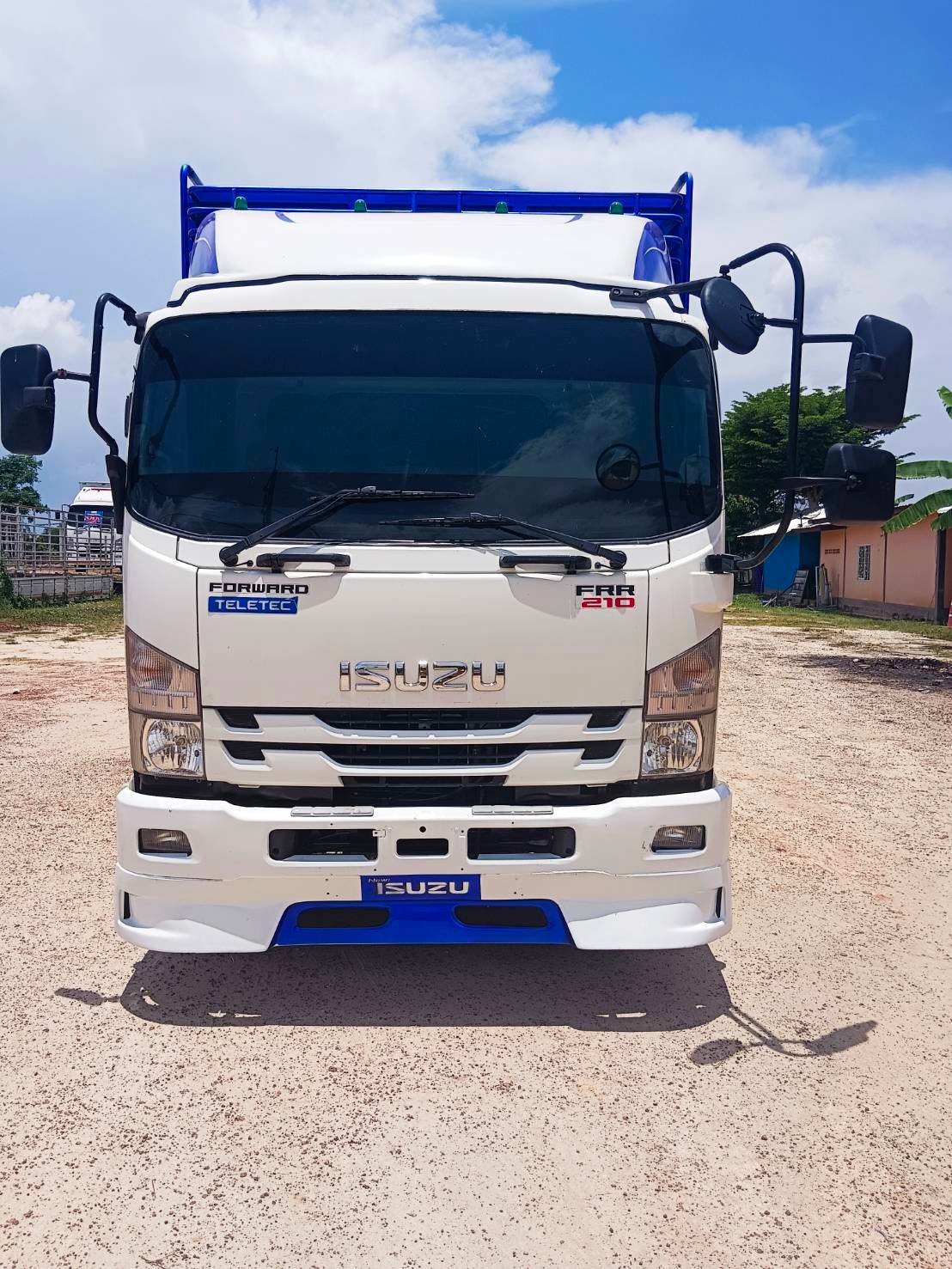 ✅️รถ6ล้อ ISUZU FRR210แรงม้า ปี63 กระบะคอก 6.50เมตร