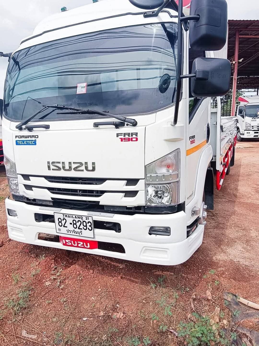 ✅️รถ6ล้อ ISUZU FRR190แรงม้า กระบะสามมิตร 6.50เมตร