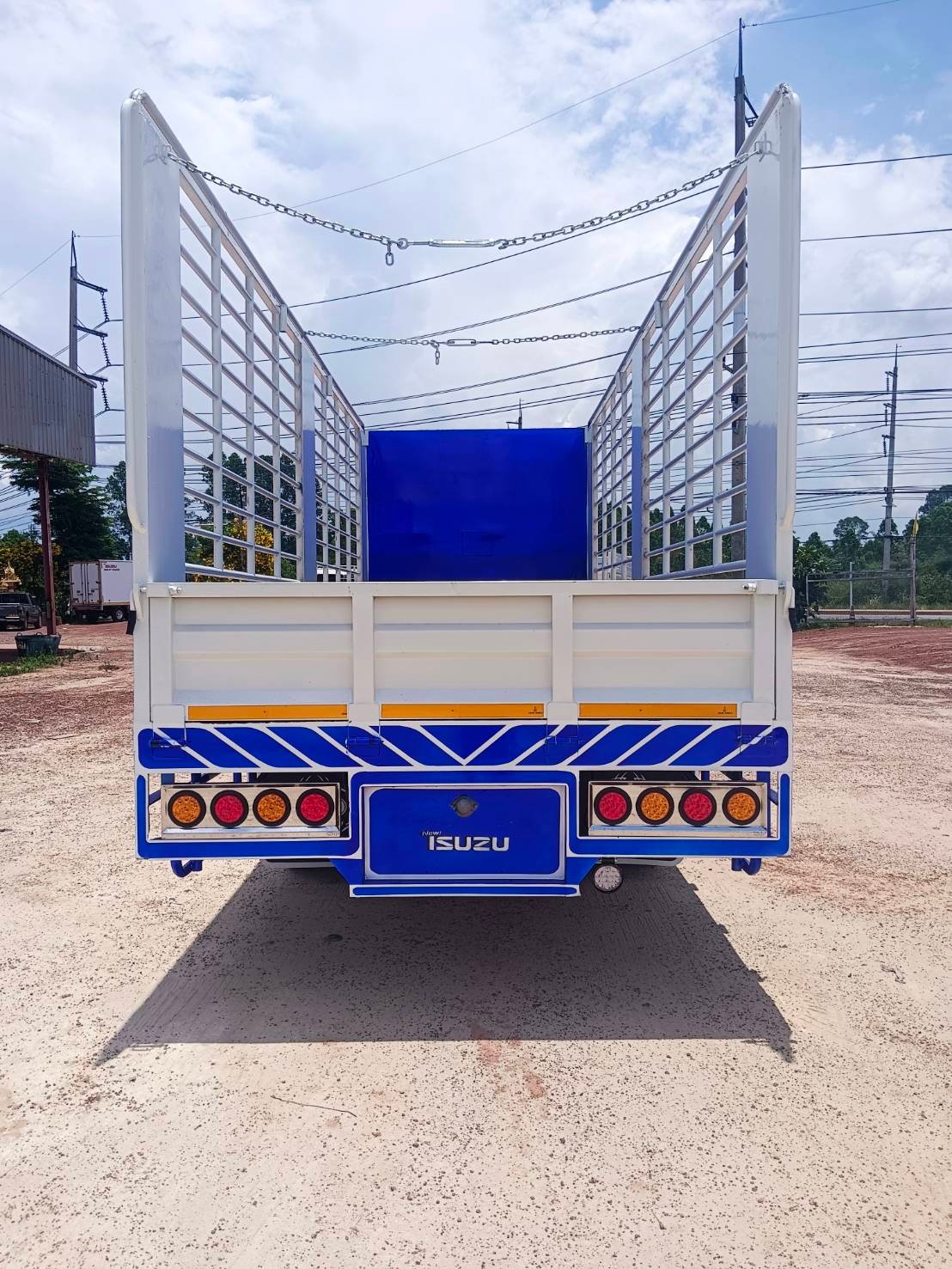 ✅️รถ6ล้อ ISUZU FRR210แรงม้า ปี63 กระบะคอก 6.50เมตร