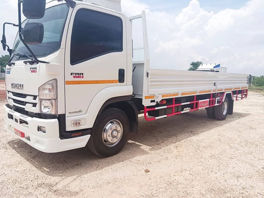 ✅️รถ6ล้อ ISUZU FRR190แรงม้า กระบะสามมิตร 6.50เมตร