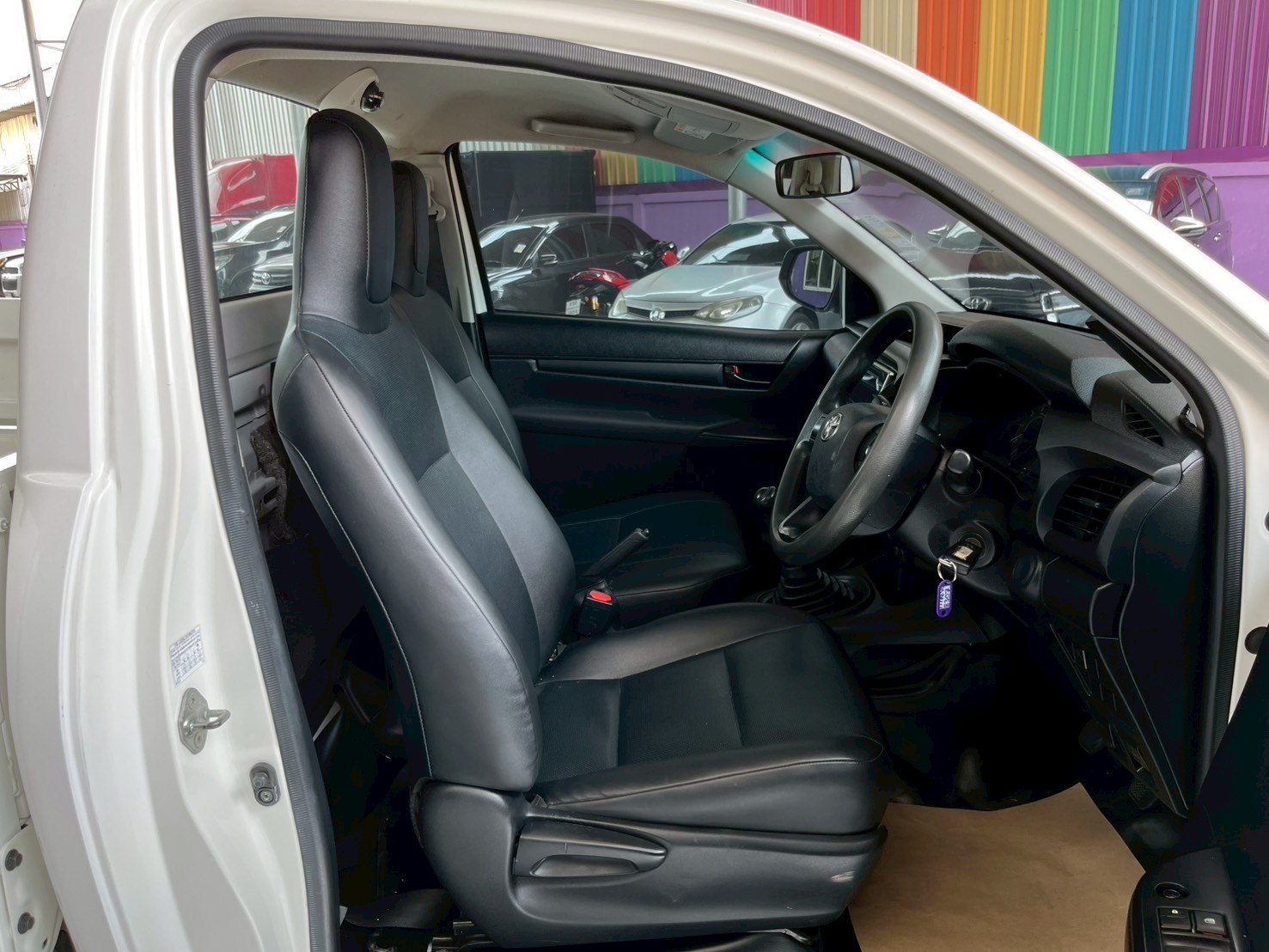 🚘#TOYOTA REVO SINGLECAB 2.4 J MT กระบะบรรทุกเปิด3ด้าน ปี 2018