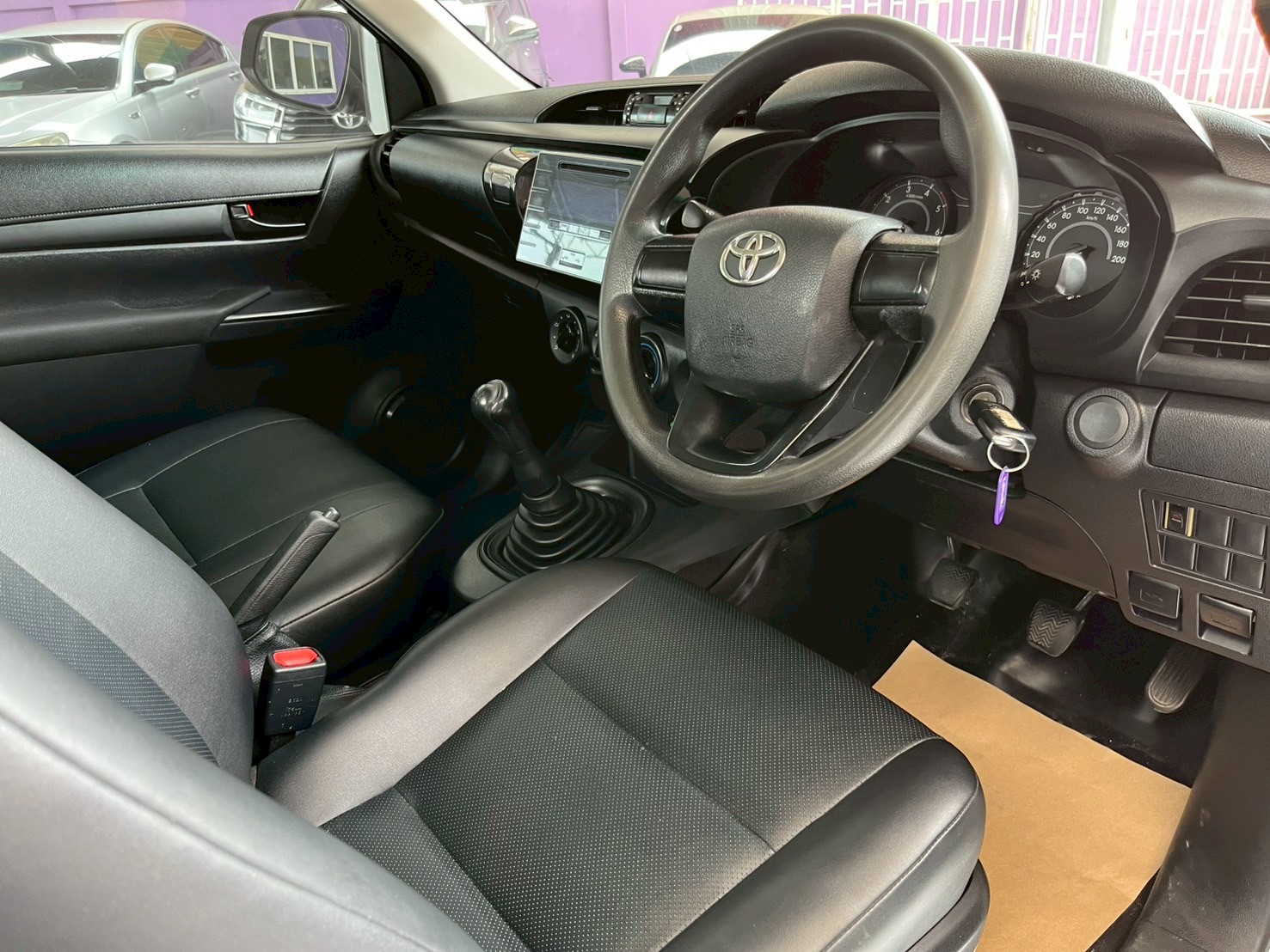 🚘#TOYOTA REVO SINGLECAB 2.4 J MT กระบะบรรทุกเปิด3ด้าน ปี 2018