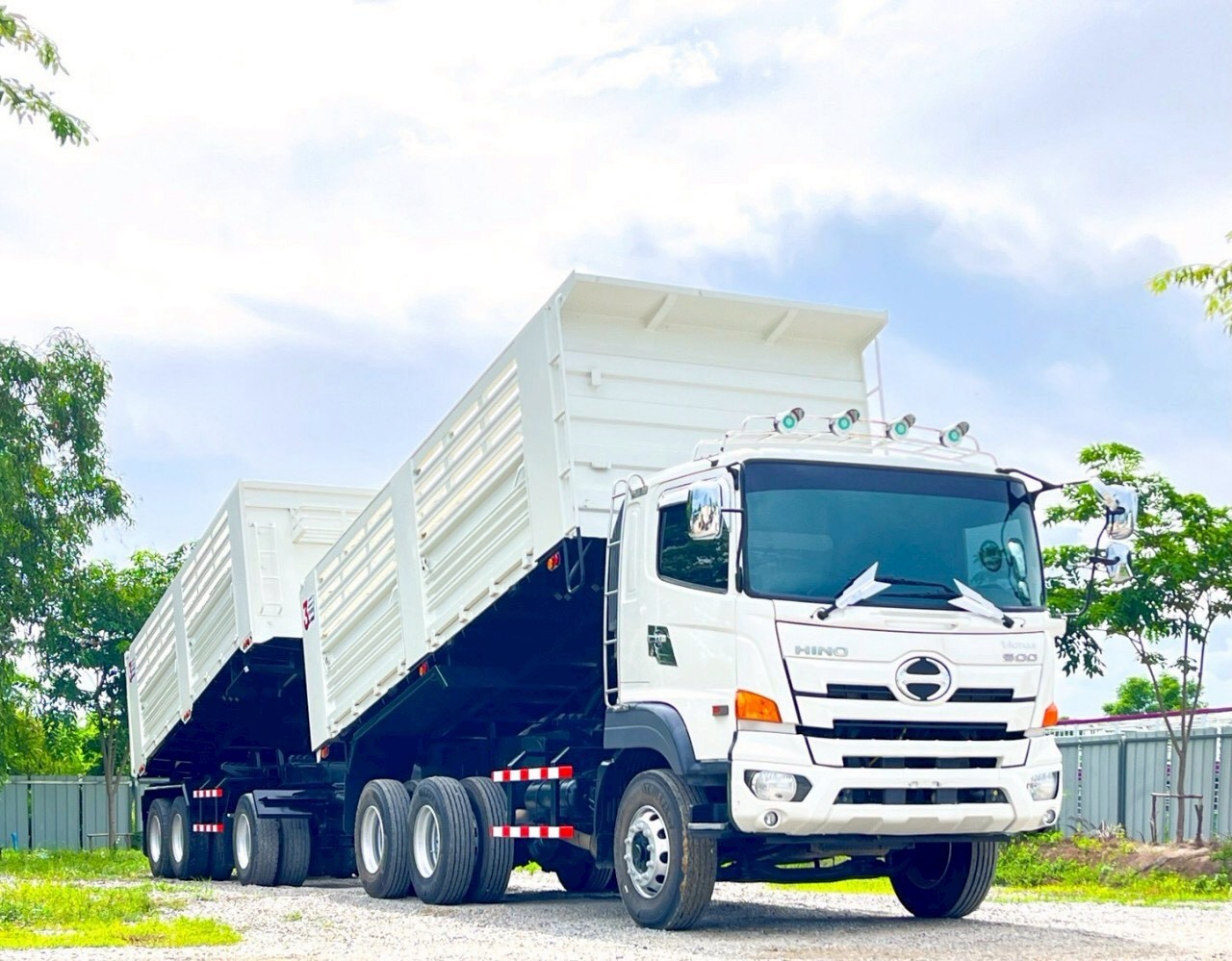 10 ล้อพ่วง HINO VICTOR FM1A 344 แรงม้า ปี 2564