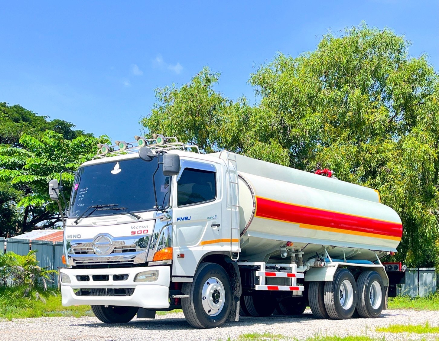 รถน้ำ HINO FM8J 251 แรงม้า ปี 2555 รถน้ำ HINO FM8J 251 แรงม้า ปี 2555