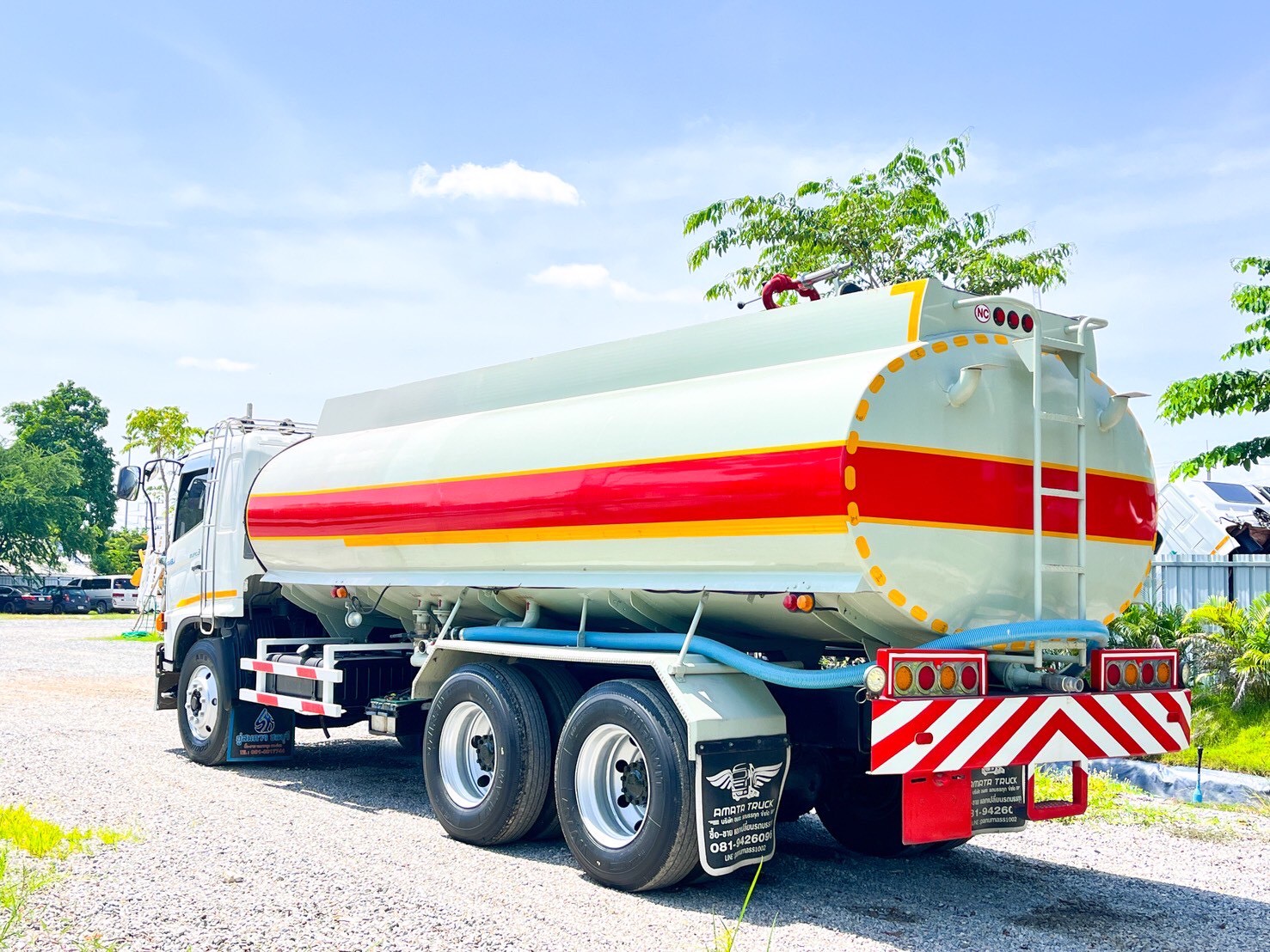 รถน้ำ HINO FM8J 251 แรงม้า ปี 2555 รถน้ำ HINO FM8J 251 แรงม้า ปี 2555