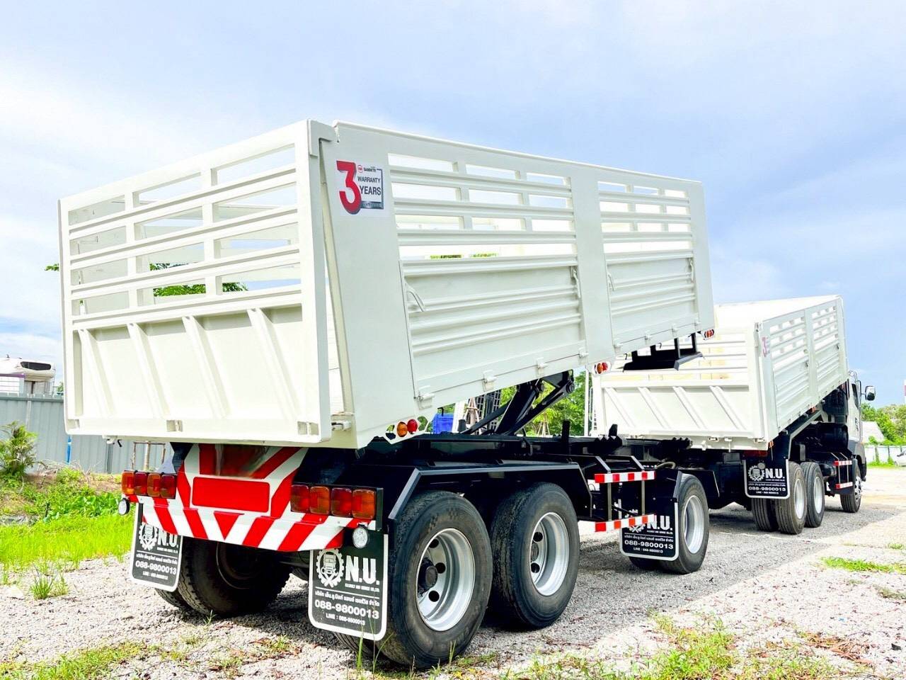 10 ล้อพ่วง HINO VICTOR FM1A 344 แรงม้า ปี 2564