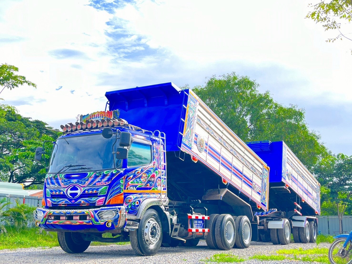 รถพ่วง HINO VICTOR 260 แรงม้า ปี 2560