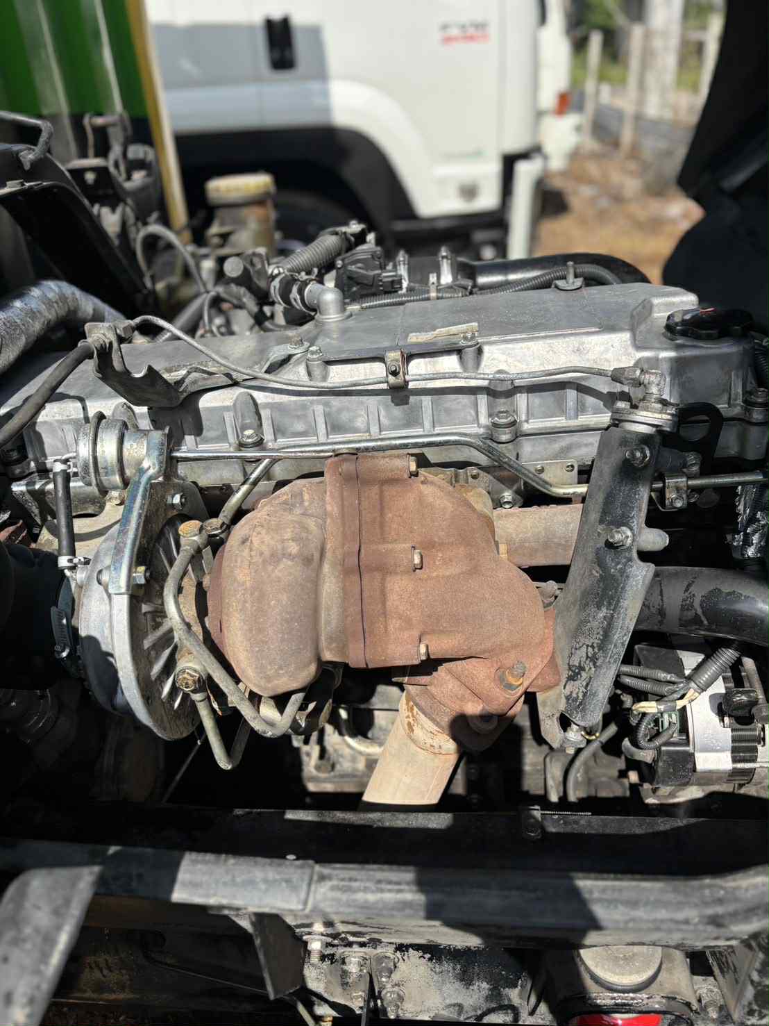 ISUZU FVM 240ปี 57สิบล้อเพลาเดียวตู้ 10 บานยาว7.7ม