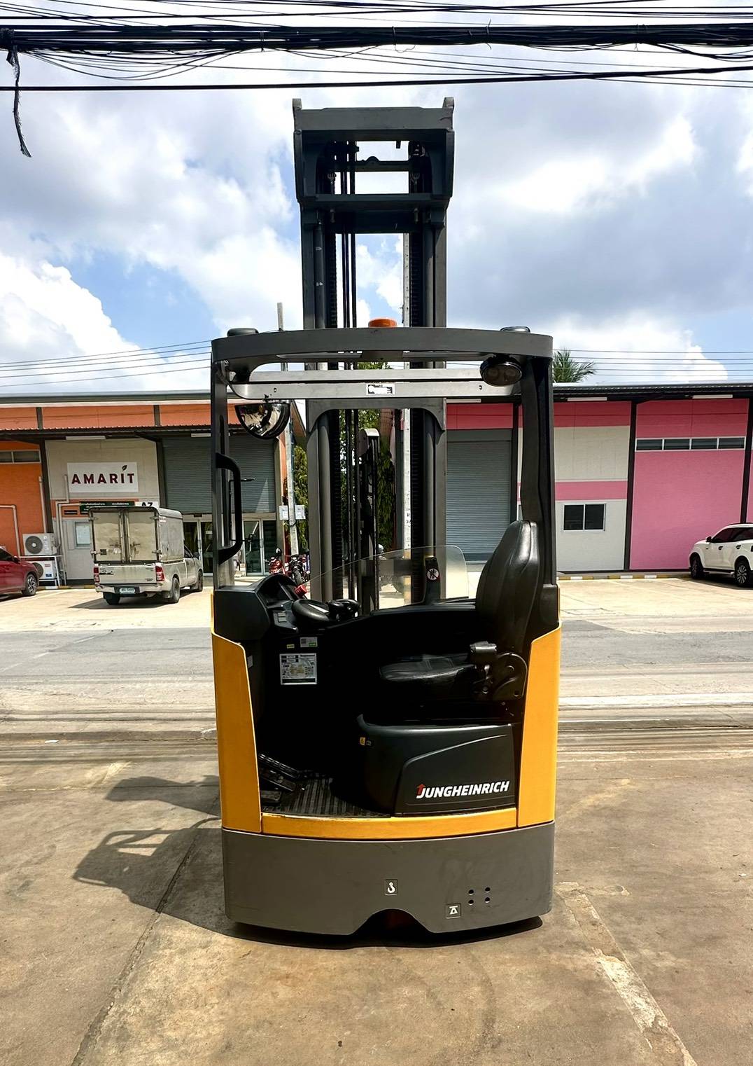 202 รถไฟฟ้านั่งขับข้าง Jungheinrich ETV114n GE115-842DZ