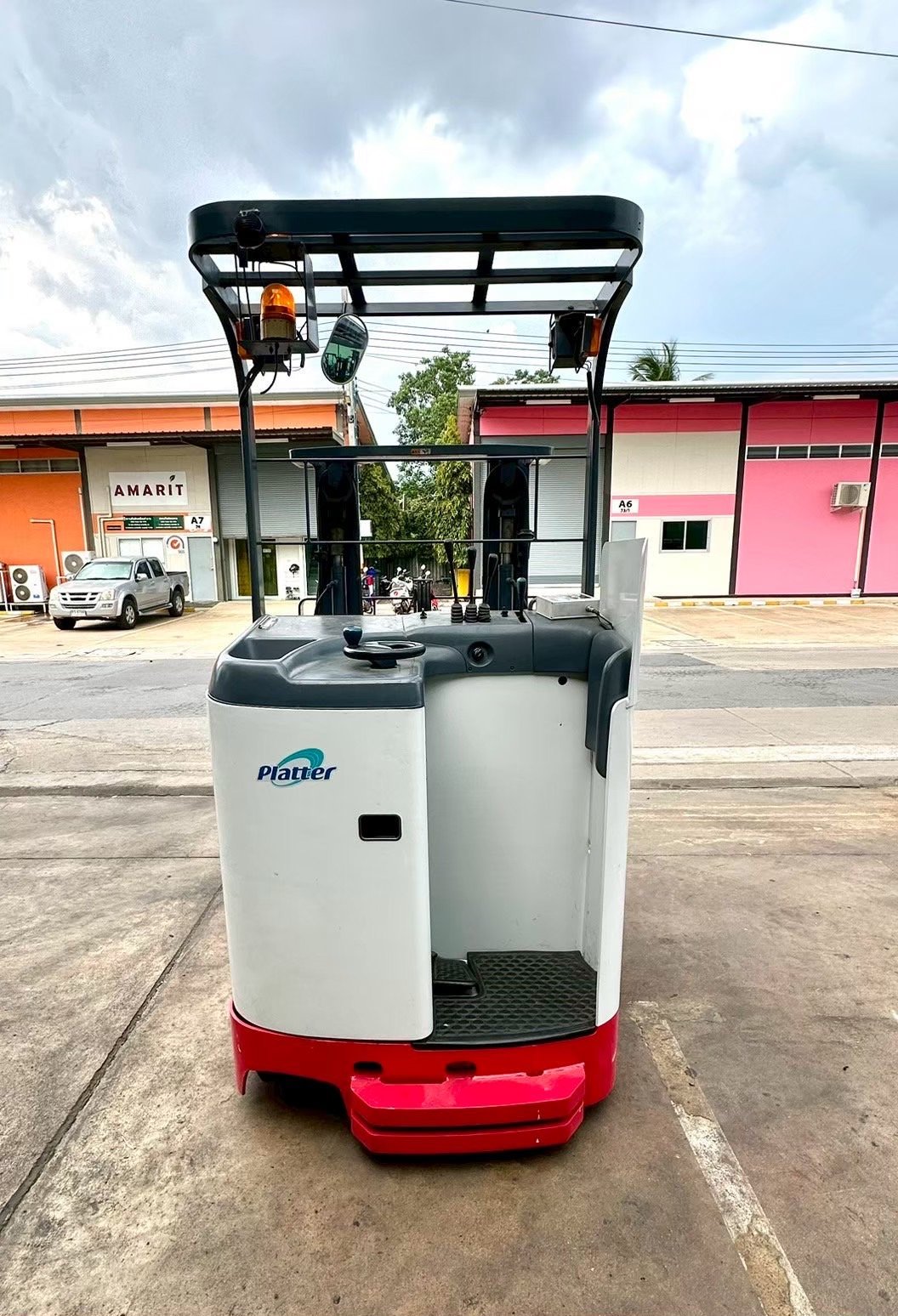 159 รถยกไฟฟ้ายืนขับ Nichiyu FBRW18-75B-400ms 159 รถยกไฟฟ้ายืนขับ Nichiyu FBRW18-75B-400ms