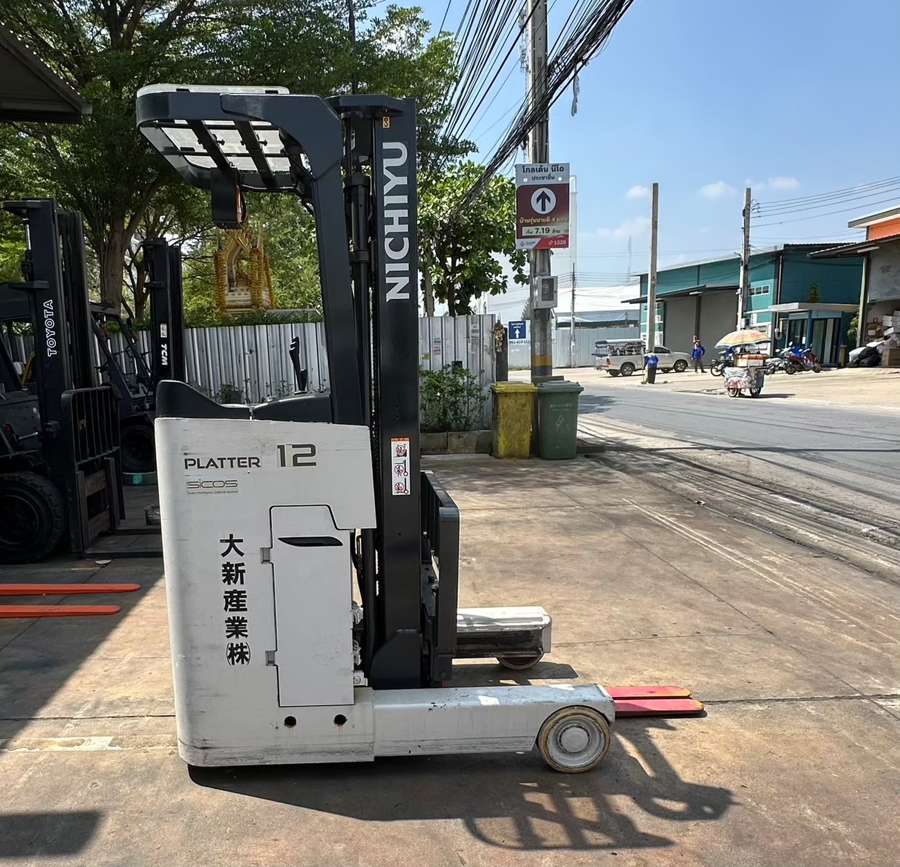 210 รถไฟฟ้ายืนขับ Nichiyu FBRM12-80-350M 210 รถไฟฟ้ายืนขับ Nichiyu FBRM12-80-350M