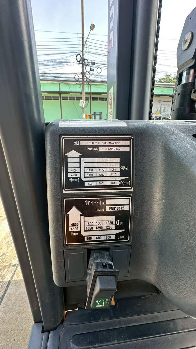 206 รถไฟฟ้านั่งขับ Jungheinrich EFG316nG+E115-480DZ 206 รถไฟฟ้านั่งขับ Jungheinrich EFG316nG+E115-480DZ