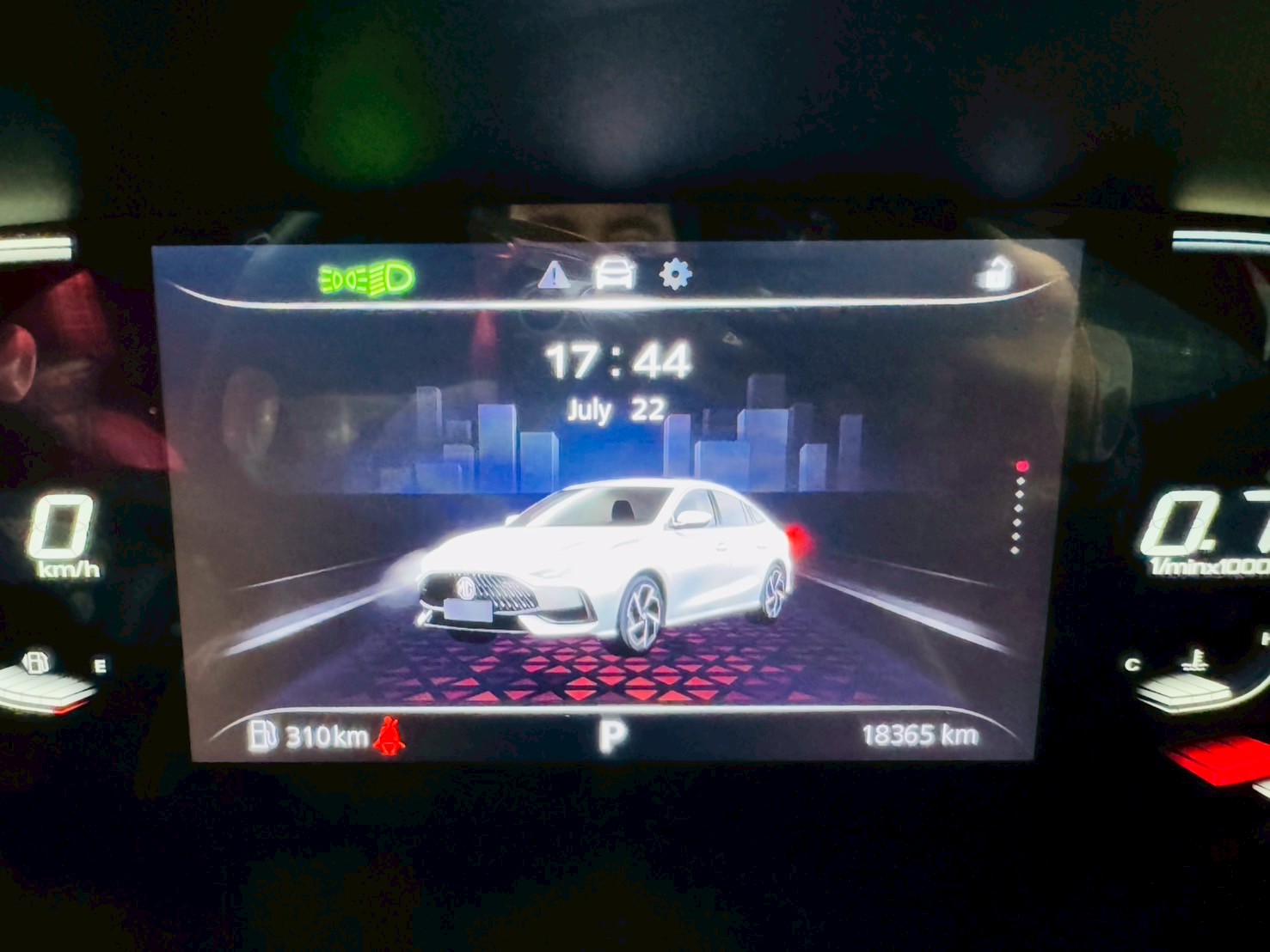 TOPสุด ไมล์แท้ 18,xxx กม #MG MG5 1.5X i-Smart ซันรูฟ ปี 2024