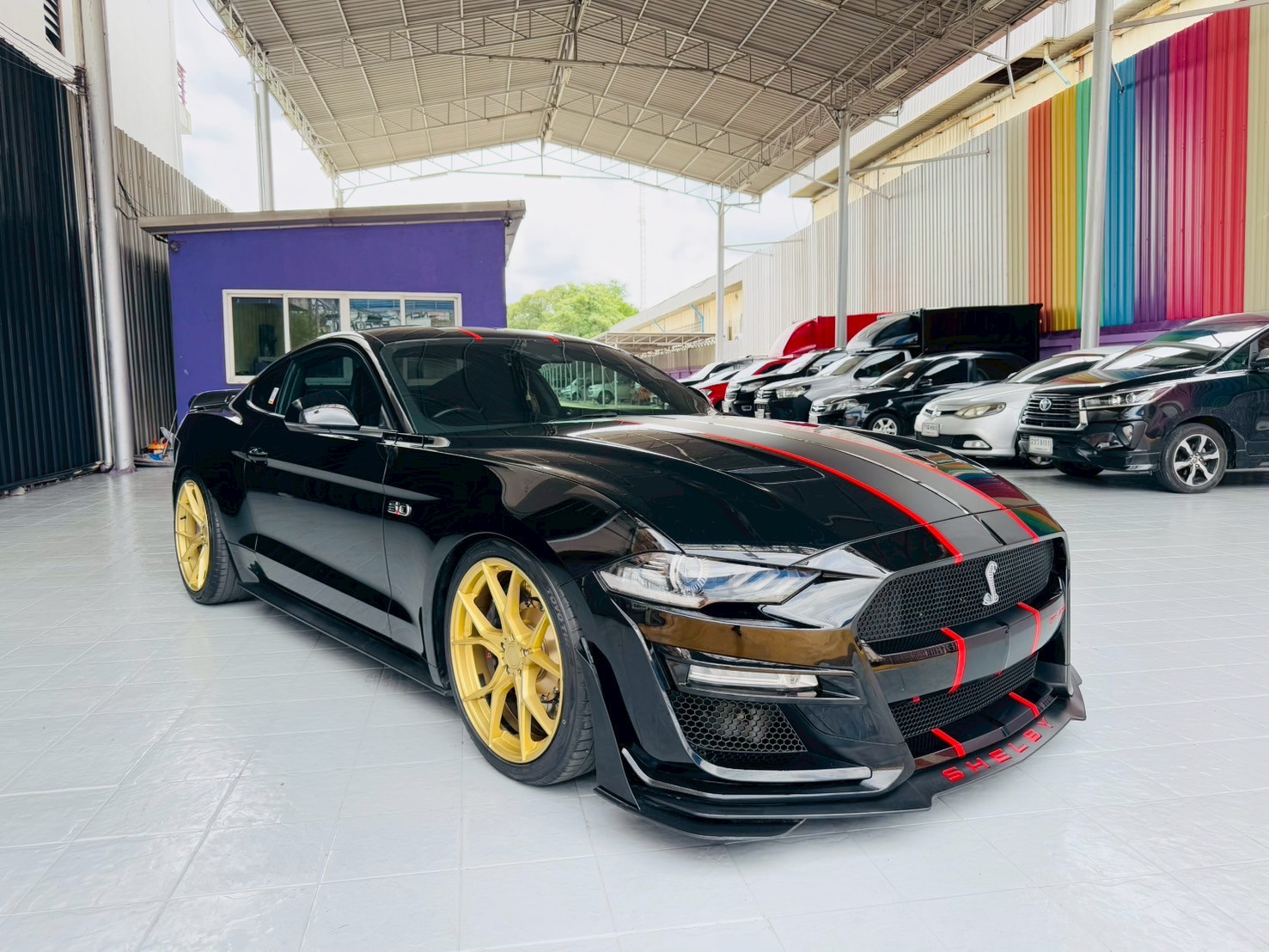 ชุดแต่ง Shelby GT500 Carbon #Ford Mustang Ecoboost 2.3 ปี 2020