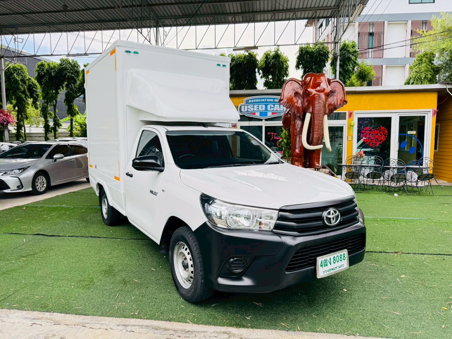 ไมล์น้อย 62,xxx กม ตู้แห้ง สูงใน 180 ซม #TOYOTA REVO Singlecab 2.4 J Plus ปี 2019