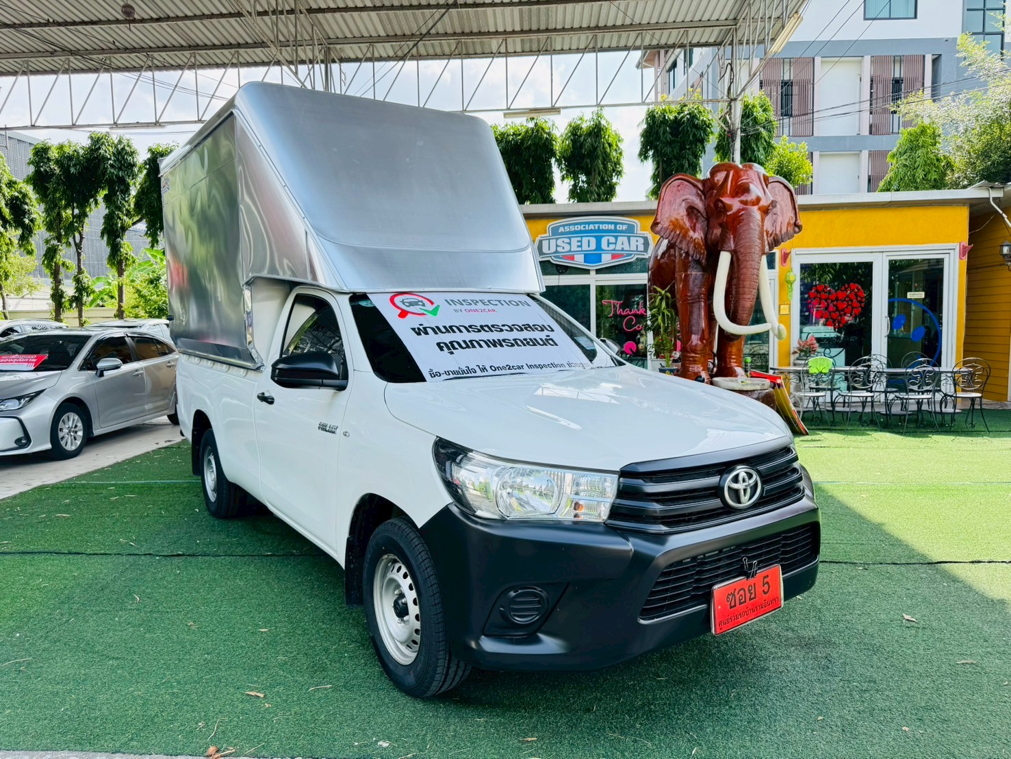 ฟรี! หลังคาอลูมิเนียมใหม่ ไมล์แท้ 8x,xxx กม #TOYOTA REVO Singlecab 2.4 J Plus ปี 2018 ฟรี! หลังคาอลูมิเนียมใหม่ ไมล์แท้ 8x,xxx กม #TOYOTA REVO Singlecab 2.4 J Plus ปี 2018